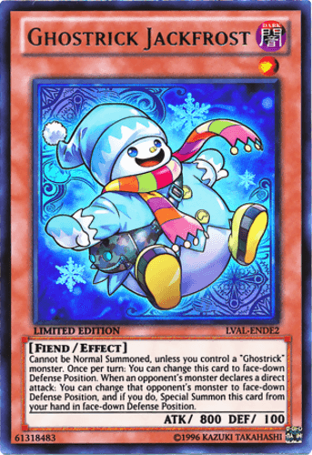 Ghostrick Jackfrost - LVAL-ENDE2 Ultra Rare Limited Edition