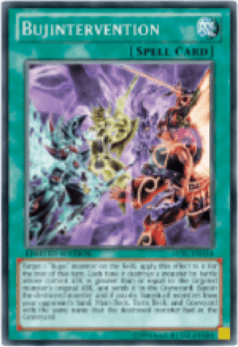 Bujintervention - LVAL-ENDE4 Super Rare Limited Edition