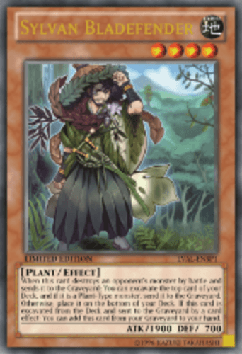 Sylvan Bladefender - LVAL-ENSP1 Ultra Rare Limited Edition