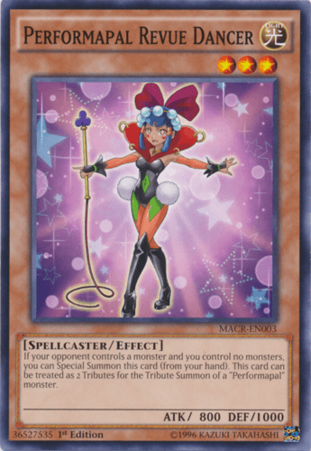Performapal Revue Dancer - MACR-EN003 Common 1st Edition