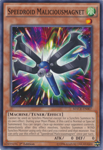Speedroid Maliciousmagnet - MACR-EN007 Common 1st Edition