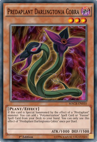 Predaplant Darlingtonia Cobra - MACR-EN010 Common 1st Edition