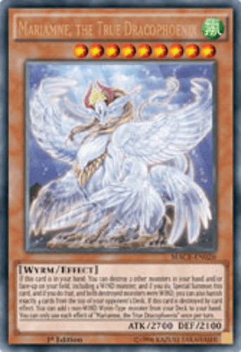 Mariamne, the True Dracophoenix - MACR-EN026 Ultra Rare 1st Edition