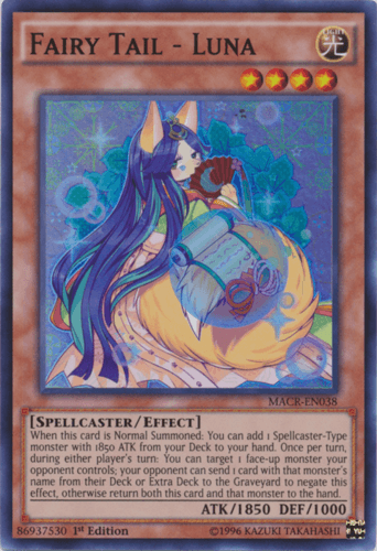 Fairy Tail - Luna - MACR-EN038 Super Rare 1st Edition