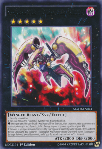 Raidraptor - Stranger Falcon - MACR-EN044 Rare Unlimited