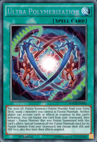 Ultra Polymerization - MACR-EN052 Secret Rare Unlimited