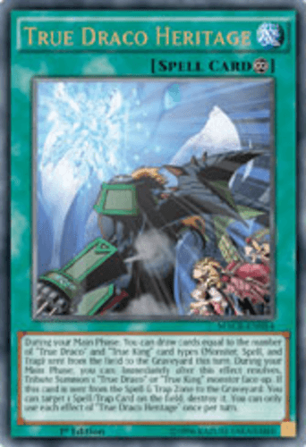 True Draco Heritage - MACR-EN054 Ultra Rare 1st Edition