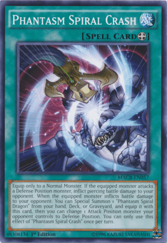 Phantasm Spiral Crash - MACR-EN057 Common 1st Edition
