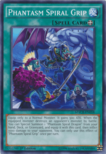Phantasm Spiral Grip - MACR-EN058 Common 1st Edition