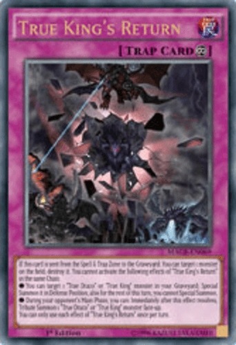 True King's Return - MACR-EN069 Ultra Rare 1st Edition