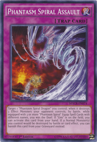 Phantasm Spiral Assault - MACR-EN074 Common Unlimited