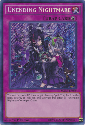 Unending Nightmare - MACR-EN079 Secret Rare 1st Edition