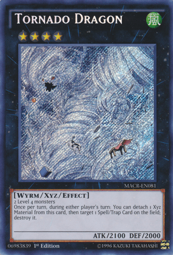 Tornado Dragon - MACR-EN081 Secret Rare Unlimited
