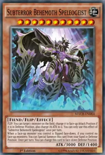 Subterror Behemoth Speleogeist - MACR-EN084 Common Unlimited