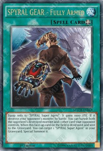 SPYRAL GEAR - Fully Armed - MACR-EN088 Ultra Rare Unlimited
