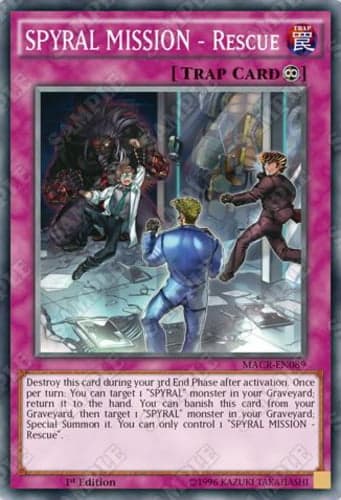 SPYRAL MISSION - Rescue - MACR-EN089 Common 1st Edition