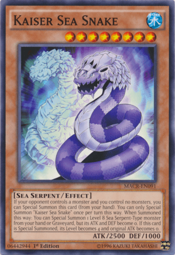 Kaiser Sea Snake - MACR-EN091 Common 1st Edition