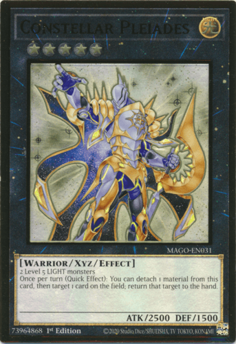 Constellar Pleiades - MAGO-EN031 Premium Gold Rare 1st Edition