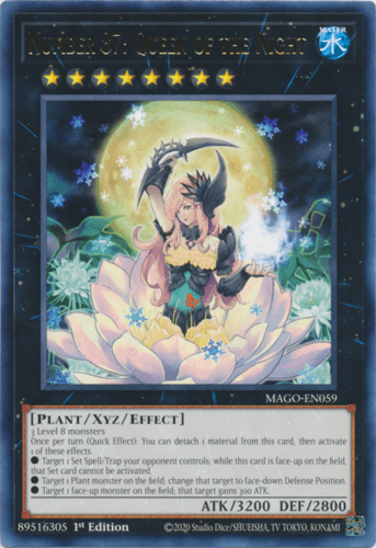 Number 87: Queen of the Night - MAGO-EN059 Rare 1st Edition