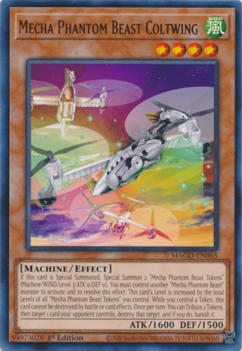 Mecha Phantom Beast Coltwing - MAGO-EN065 Rare 1st Edition