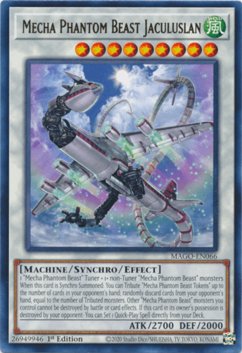 Mecha Phantom Beast Jaculuslan - MAGO-EN066 Rare 1st Edition