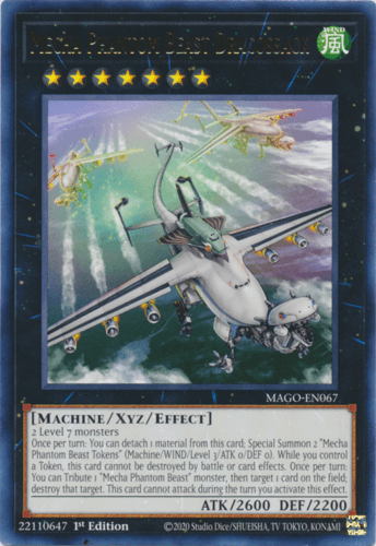 Mecha Phantom Beast Dracossack - MAGO-EN067 Rare 1st Edition