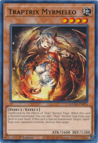 Traptrix Myrmeleo - MAGO-EN074 Rare 1st Edition