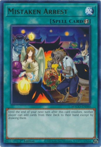 Mistaken Arrest - MAGO-EN080 Rare 1st Edition
