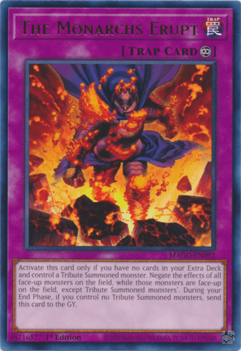 The Monarchs Erupt - MAGO-EN092 Rare 1st Edition