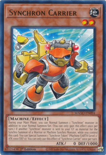 Synchron Carrier - MAGO-EN094 Rare 1st Edition