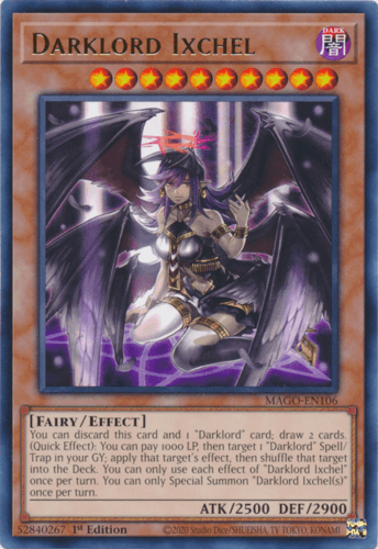 Darklord Ixchel - MAGO-EN106 Rare 1st Edition