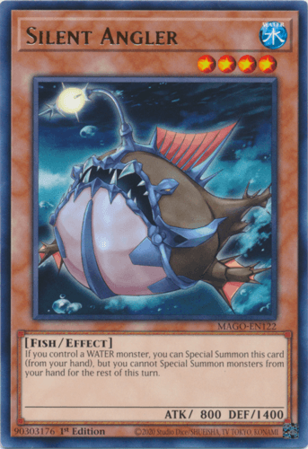 Silent Angler - MAGO-EN122 Rare 1st Edition