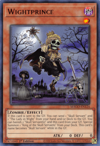 Wightprince - MAGO-EN124 Rare 1st Edition