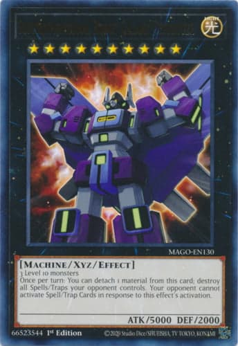 Superdimensional Robot Galaxy Destroyer - MAGO-EN130 Rare 1st Edition