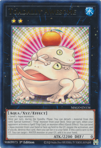 Toadally Awesome - MAGO-EN134 Rare 1st Edition
