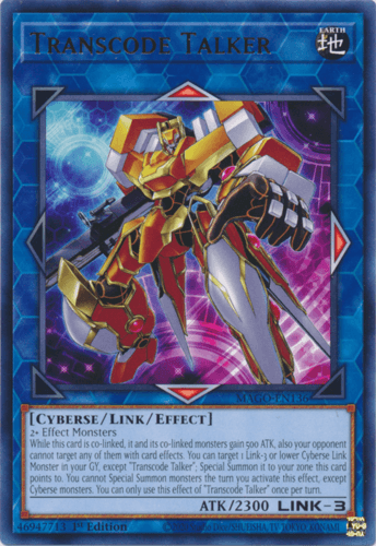 Transcode Talker - MAGO-EN136 Rare 1st Edition