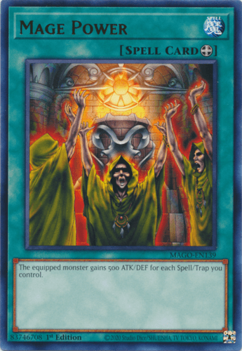 Mage Power - MAGO-EN139 Rare 1st Edition