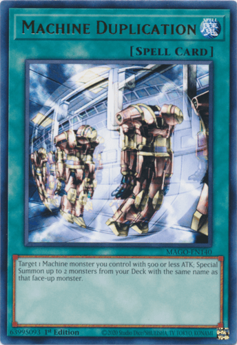 Machine Duplication - MAGO-EN140 Rare 1st Edition