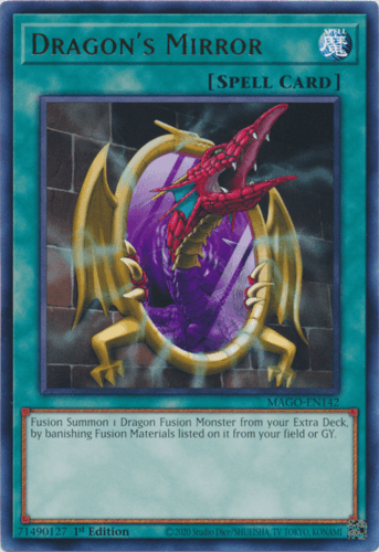 Dragon's Mirror - MAGO-EN142 Rare 1st Edition