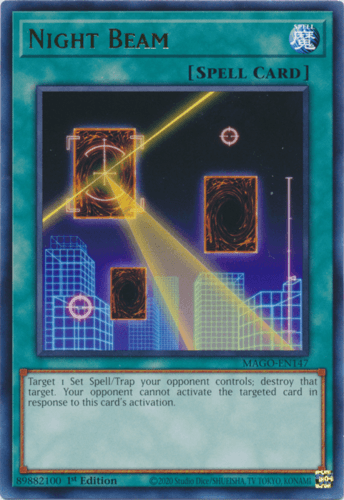 Night Beam - MAGO-EN147 Rare 1st Edition