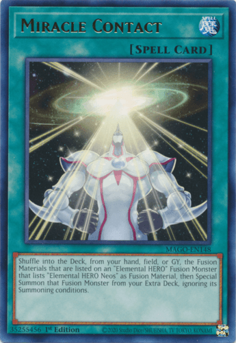 Miracle Contact - MAGO-EN148 Rare 1st Edition