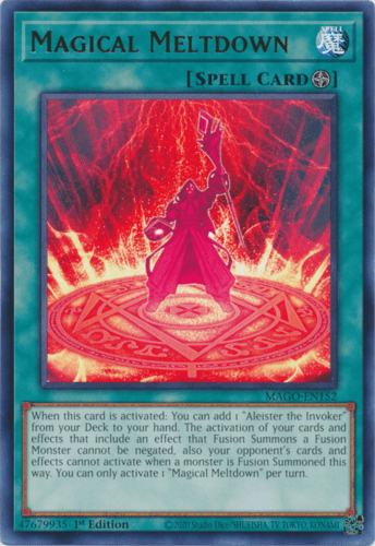 Magical Meltdown - MAGO-EN152 Rare 1st Edition
