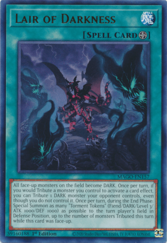 Lair of Darkness - MAGO-EN157 Rare 1st Edition