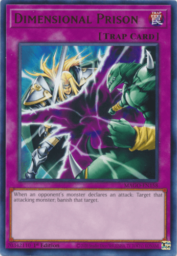 Dimensional Prison - MAGO-EN158 Rare 1st Edition