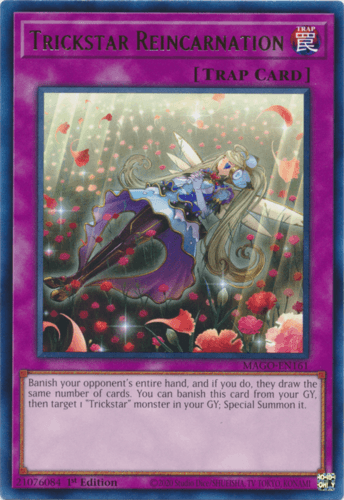 Trickstar Reincarnation - MAGO-EN161 Rare 1st Edition