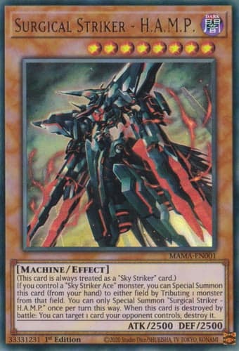 Surgical Striker - H.A.M.P. - MAMA-EN001 Ultra Rare 1st Edition