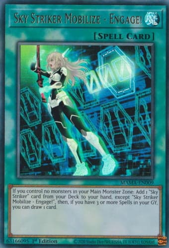 Sky Striker Mobilize - Engage! - MAMA-EN009 Ultra Rare 1st Edition