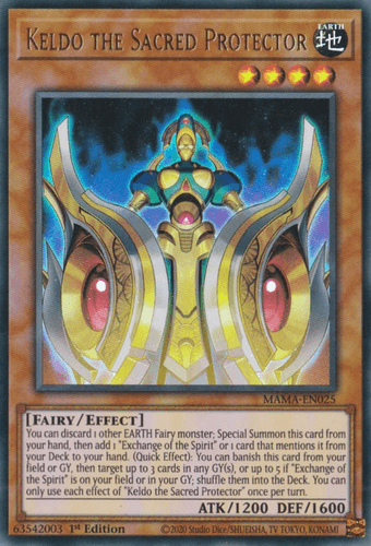 Keldo the Sacred Protector - MAMA-EN025 Ultra Rare 1st Edition