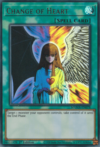Change of Heart - MAMA-EN078 Ultra Pharaoh’s Rare 1st Edition