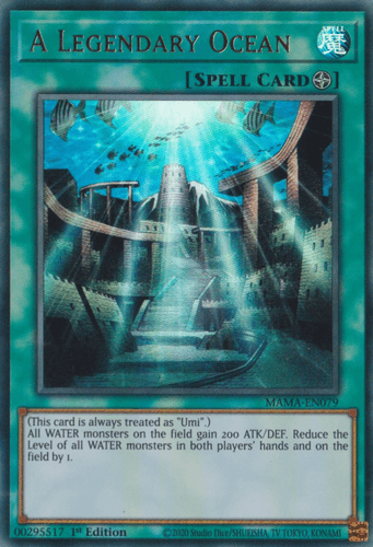 A Legendary Ocean - MAMA-EN079 Ultra Rare 1st Edition